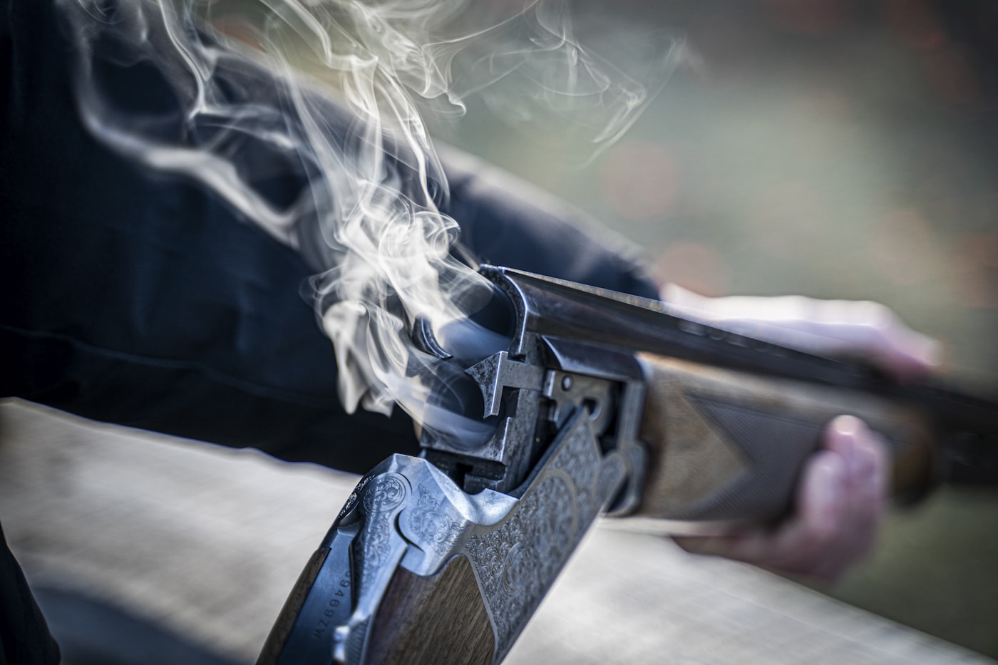 Rifle at the range